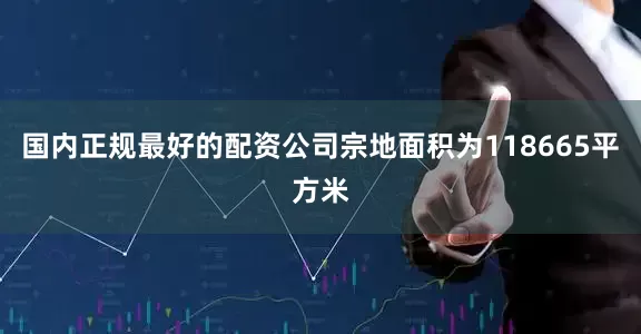 国内正规最好的配资公司宗地面积为118665平方米