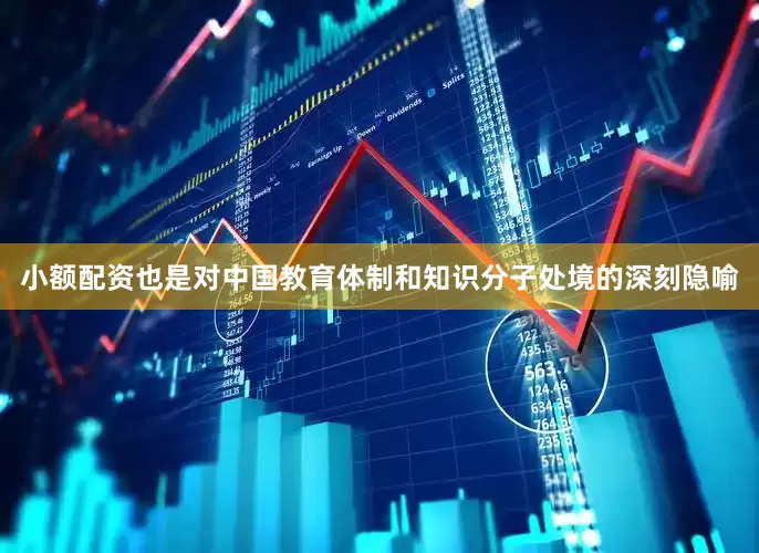 小额配资也是对中国教育体制和知识分子处境的深刻隐喻